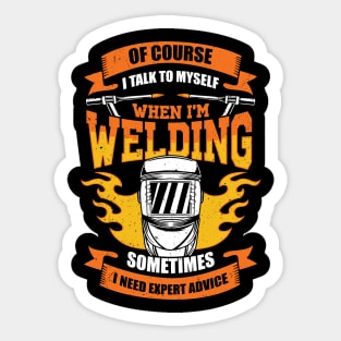 Funny Welding Job Profession Welder Gift Sticker